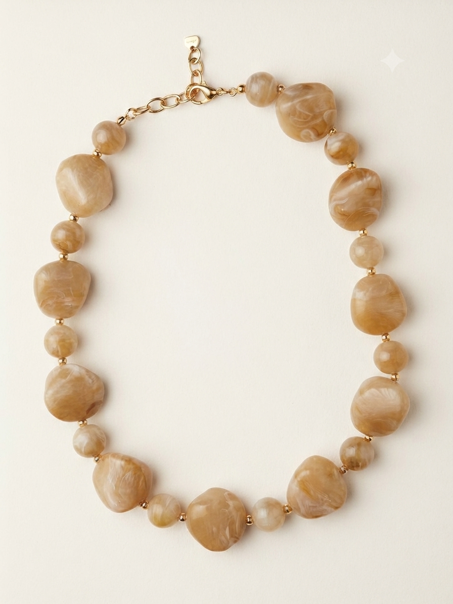 CARMEN - Maxi collar piedras
