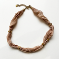 EMMA - Collar seda doré