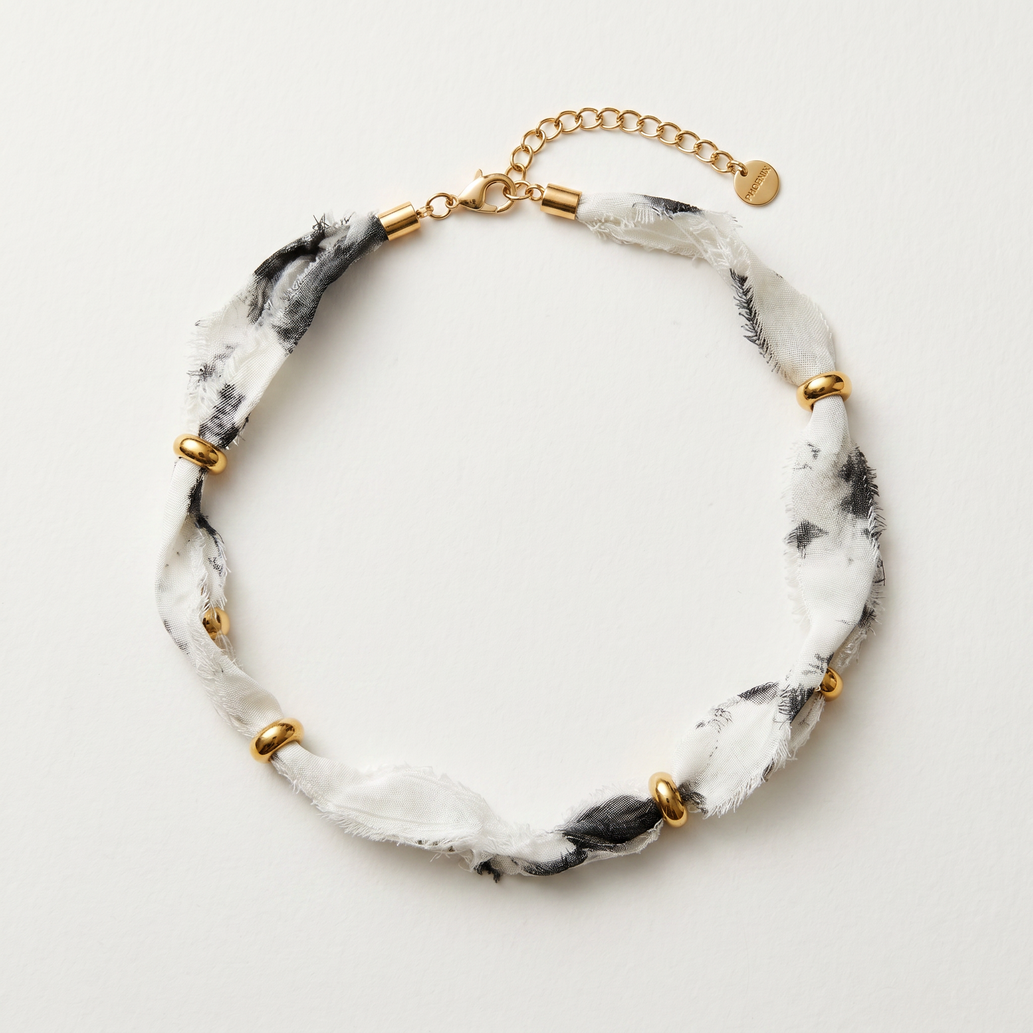 ESTHER - Collar seda doré
