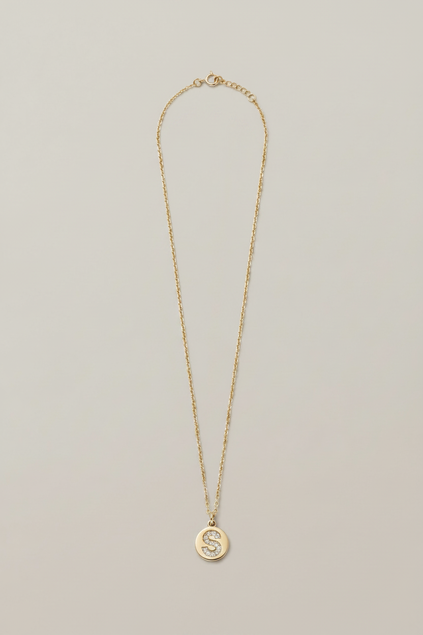 INITIAL- Colgante con letra personalizada