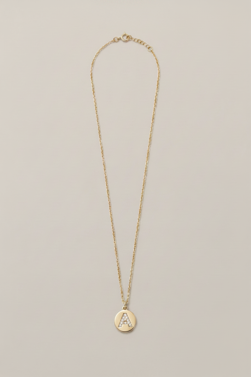 INITIAL- Colgante con letra personalizada