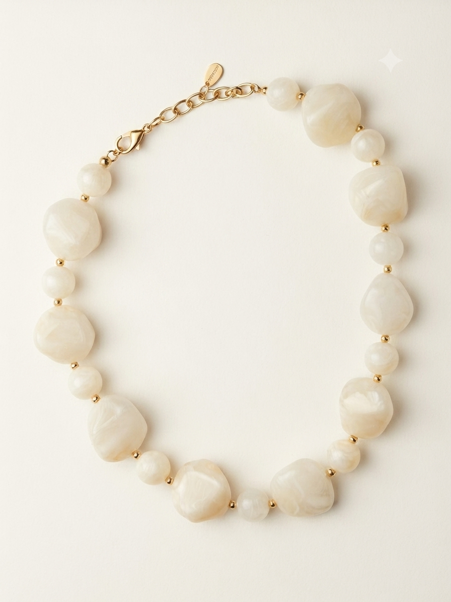 MARIA - Maxi collar piedras