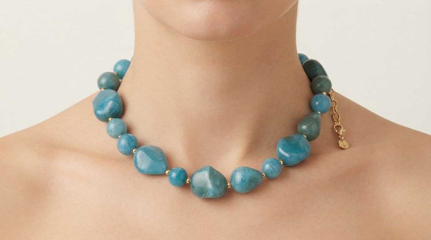 LOLA - Maxi collar piedras