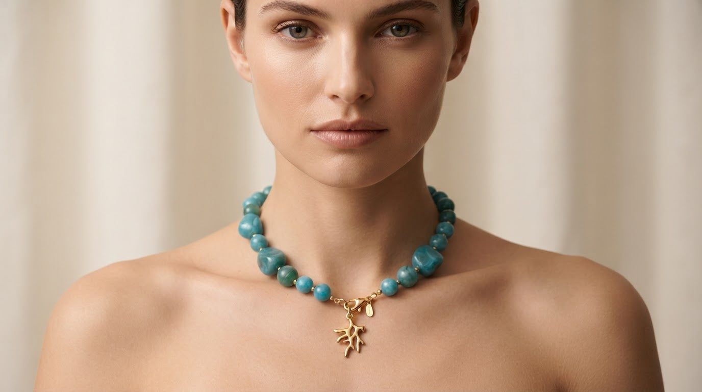 LOLA - Maxi collar piedras