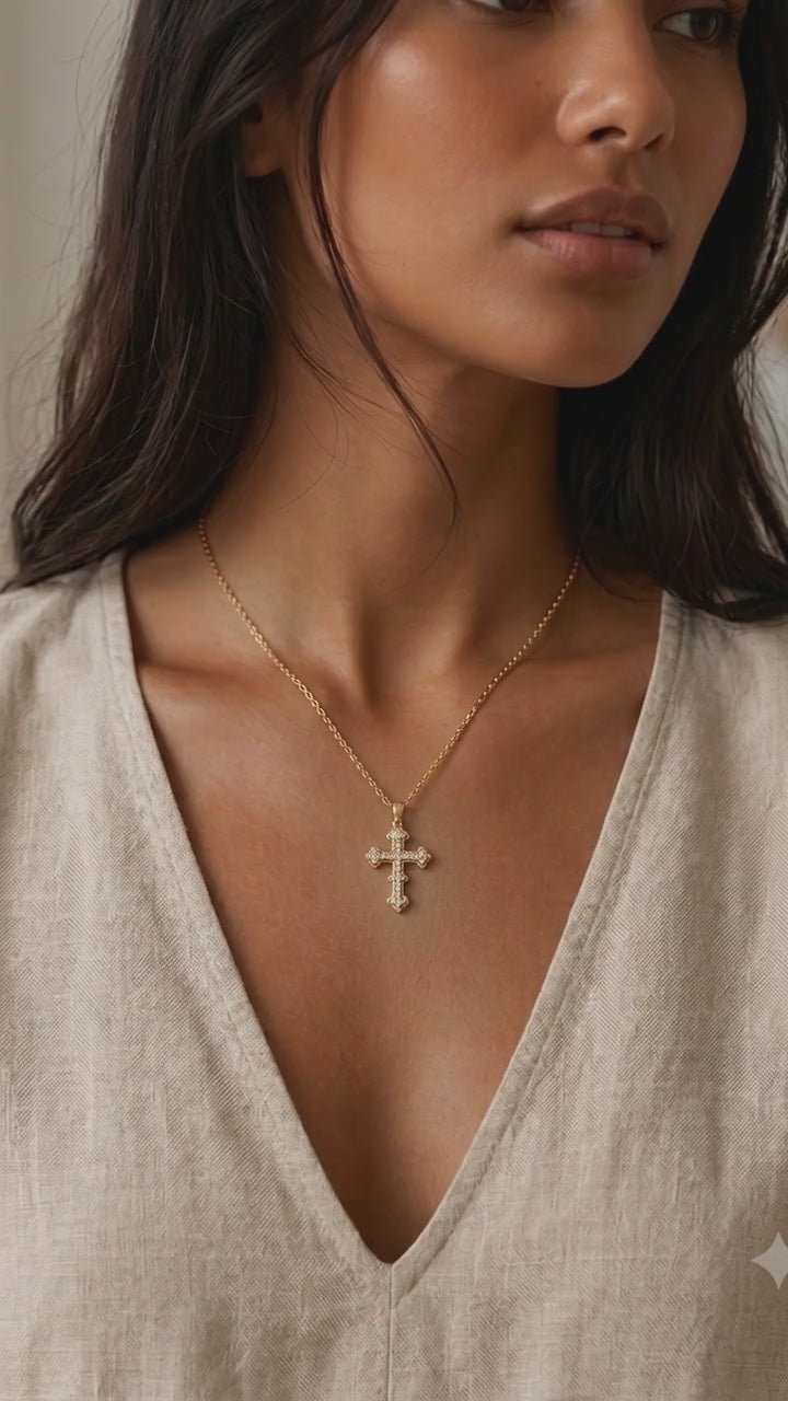 LIGHT - Colgante con Cruz Sagrada